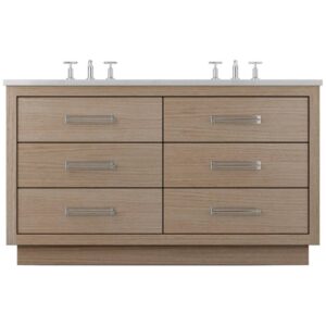 Vander 72″ Avalon Double Drawer Bath Vanity In Natural Weathered