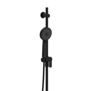 Riobel Handshower Set With 35″ Slide Bar and 3-Function Handshower In Black