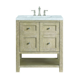 Breckenridge 30" Single Vanity, Whitewashed Oak
