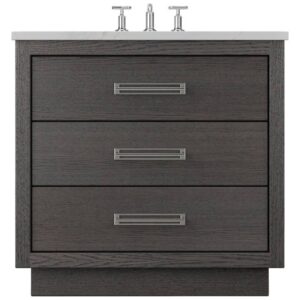 Vander 48″ Avalon Three-Drawer Single Bath Vanity In Gray Weathered