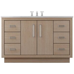 Vander 60″ Avalon Single Extra Wide Bath Vanity In Natural Weathered