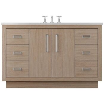 Vander 60" Avalon Single Extra Wide Bath Vanity In Natural Weathered