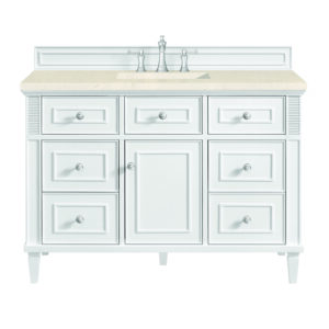 Lorelai 48" Single Vanity, Bright White