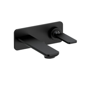 Riobel Equinox™ Wall Mount Lavatory Faucet In Black