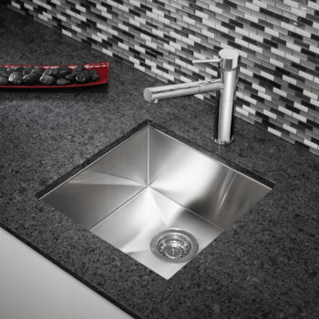 Blanco Quatrus R0 17" Stainless Steel Undermount Bar Sink - Image 3
