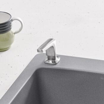 Blanco Rivana Soap Dispenser - PVD Steel - Image 5