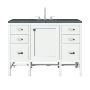 Addison 48" Single Vanity, Glossy White
