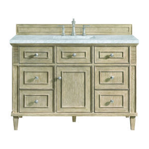Lorelai 48" Single Vanity, Whitewashed Oak