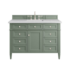 Brittany 48" Single Vanity, Smokey Celadon