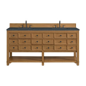 Malibu 72" Double Vanity, Amber Birch