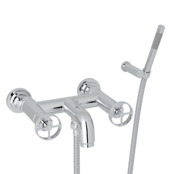 ROHL Campo™ Exposed Wall Mount Tub Filler In Polished Chrome