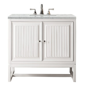 Athens 36" Single Vanity, Glossy White