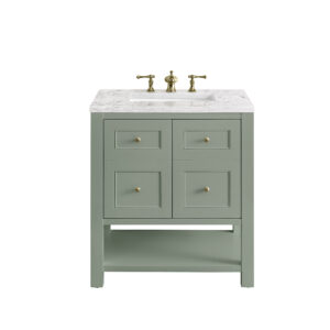 Breckenridge 30" Single Vanity, Smokey Celadon