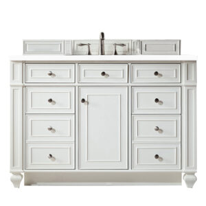 Bristol 48″ Single Vanity, Bright White