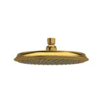 Riobel 9" Rain Showerhead In Brushed Gold