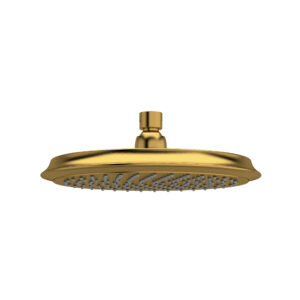Riobel 9″ Rain Showerhead In Brushed Gold