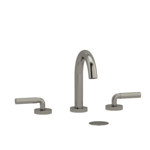 Riobel Riu™ Widespread Lavatory Faucet With C-Spout In Brushed Nickel