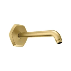 Hansgrohe Locarno Showerarm 9″ in Brushed Gold Optic