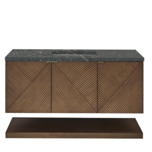 Marcello 48" Single Vanity, Chestnut