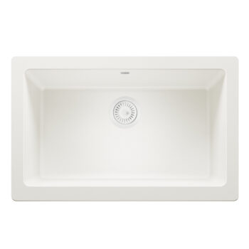 Blanco Color-Coordinated Metal Disposal Flange - White - Image 2