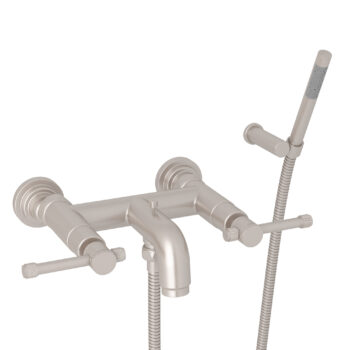 ROHL Campo™ Exposed Wall Mount Tub Filler In Satin Nickel