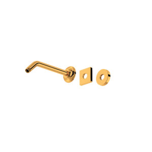 ROHL 9″ Wall Mount Shower Arm In Italian Brass