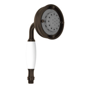 ROHL 4″ 3-Function Handshower In Tuscan Brass
