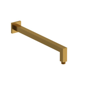 Riobel 16″ Wall Mount Shower Arm In Brushed Gold
