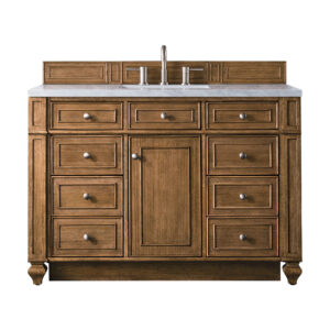 Bristol 48" Single Vanity, Saddle Brown