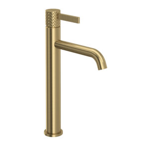 ROHL Tenerife™ Single Handle Tall Lavatory Faucet In Antique Gold