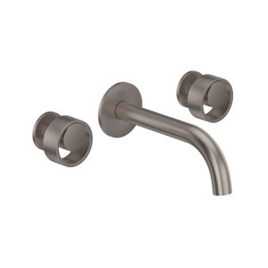 ROHL Eclissi™ Wall Mount Lavatory Faucet Trim With C-Spout In Satin Nickel
