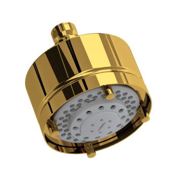ROHL 4" 5-Function Showerhead In Unlacquered Brass