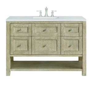 Breckenridge 48" Single Vanity, Whitewashed Oak