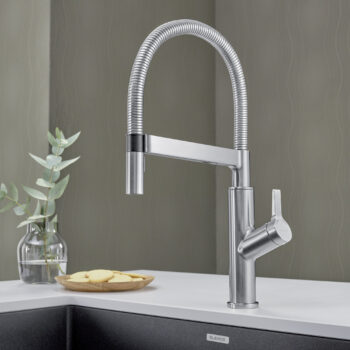 Blanco Solenta Senso Pull-Down Dual-Spray Kitchen Faucet 1.5 GPM - PVD Steel - Image 7