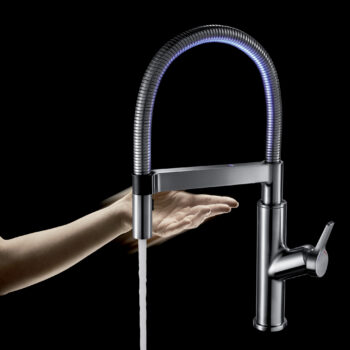 Blanco Solenta Senso Pull-Down Dual-Spray Kitchen Faucet 1.5 GPM - PVD Steel - Image 10