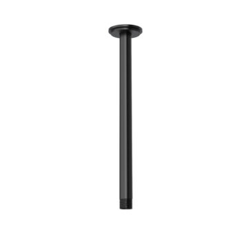 Riobel 12" Ceiling Mount Shower Arm In Black