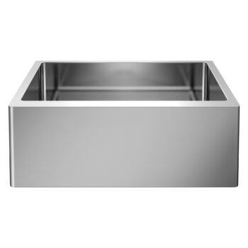 Blanco Quatrus R15 25" Single Bowl Apron-Front Stainless Steel Farmhouse Sink
