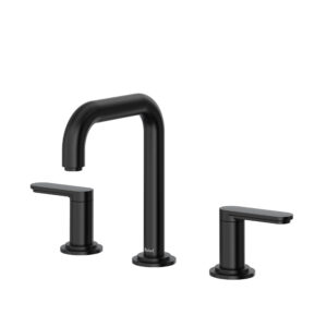 Riobel Arca™ Widespread Lavatory Faucet With U-Spout In Black