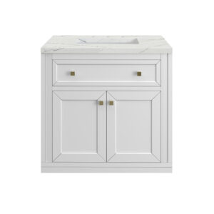 Chicago 30" Single Vanity, Glossy White