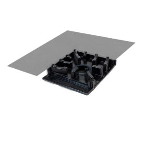 QM Invisible Modular Outdoor Corner Drain