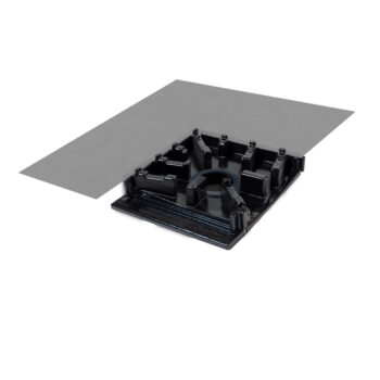 QM Invisible Modular Outdoor Corner Drain
