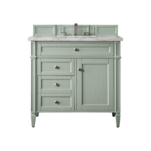 Brittany 36" Single Vanity, Sage Green