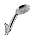 Hansgrohe Croma 100 Handshower Set 3-Jet, 1.75 GPM in Brushed Nickel
