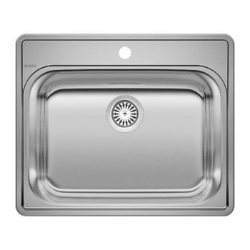 Blanco Essential 25" Single Bowl Drop-In Stainless Steel Laundry Sink - 1 Hole