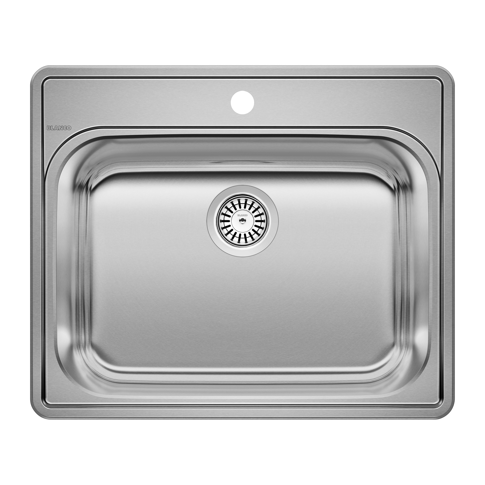 Blanco Essential 25" Single Bowl Drop-In Stainless Steel Laundry Sink - 1 Hole