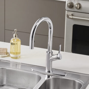 Blanco Urbena Pull-Down Dual-Spray Kitchen Faucet 1.5 GPM - Chrome - Image 5