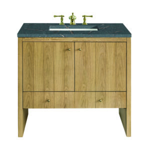 Hudson 36" Single Vanity, Light Natural Oak