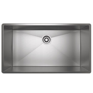 ROHL Forze™ 30″ Single Bowl Stainless Steel Kitchen Sink In Brushed Stainless Steel