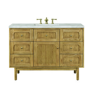 Laurent 48" Single Vanity, Light Natural Oak