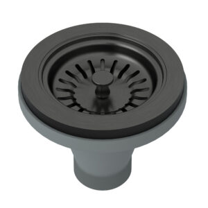 ROHL Basket Strainer In Black Stainless Steel